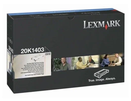 Оригинальный картридж лазерный Lexmark 20K1403 черный 10 000 стр