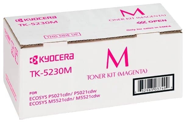 Оригинальный Тонер-картридж Kyocera TK-5230M Magenta