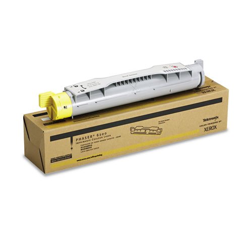 Оригинальный тонер-картридж Xerox 16200700 для Xerox Phaser 6200 большой емкости (8000 стр.) Yellow
