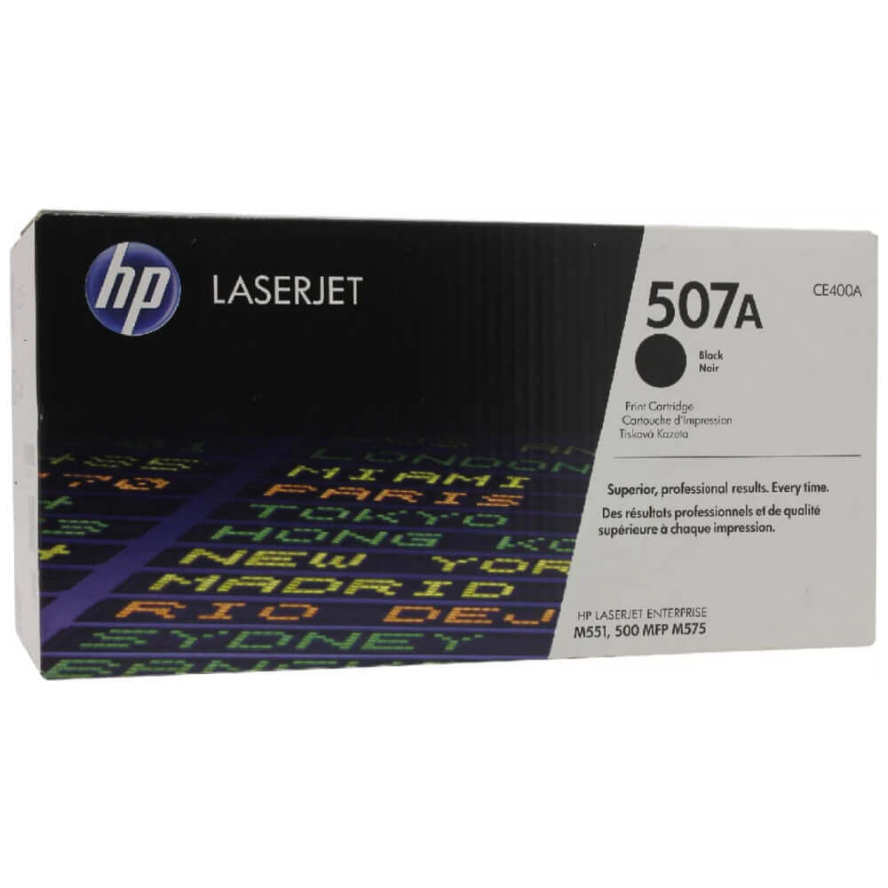 оригинальный картридж HP CE400A (507A) (черный) для HP Color LaserJet M551DN Enterprise, M551N, M551XH, M570DN MFP pro, M575C, M575DN, M575F, M575