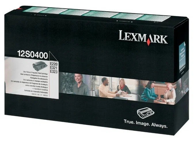 Оригинальный картридж лазерный Lexmark 12S0400  черный 2 500 стр