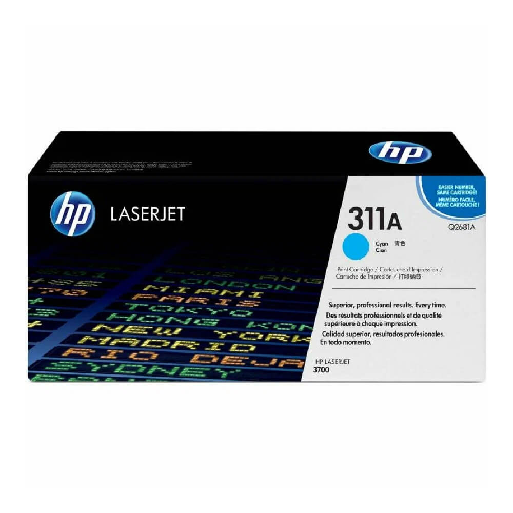 Оригинальный картридж HP Q2681A (6000 стр., голубой)