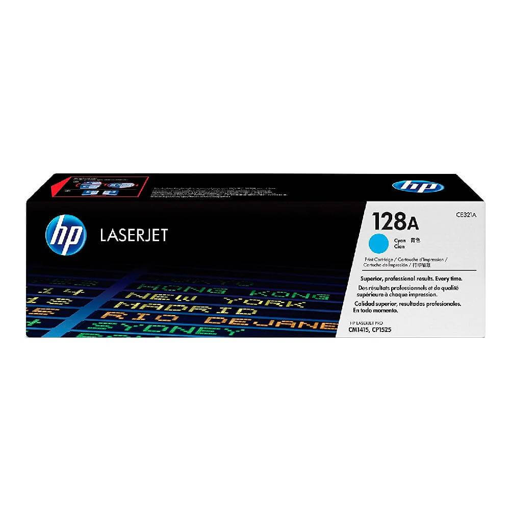Оригинальный картридж HP CE321A (128A) (голубой)