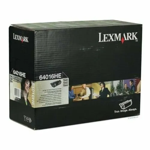 Оригинальный картридж лазерный Lexmark 64016HE  черный 21 000 стр