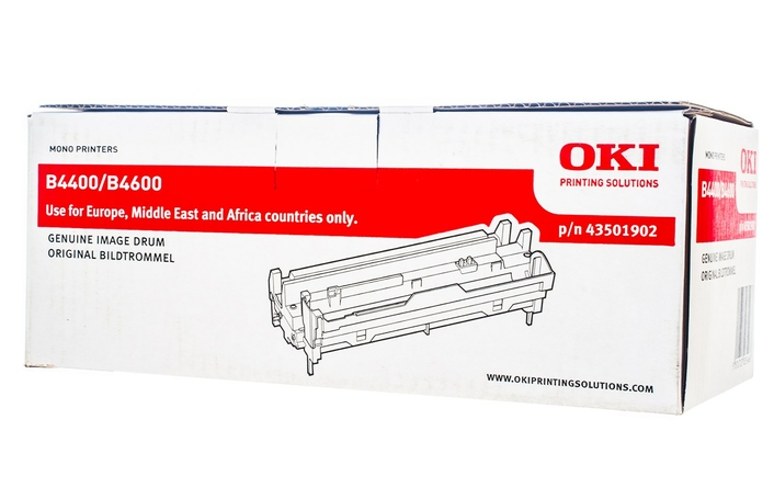 Оригинальный фотобарабан OKI 43501902 черный 20 000 стр