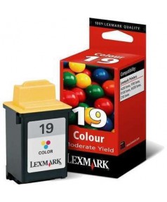 Оригинальный  картридж струйный Lexmark №19 (X4250) 15M2619E цветной