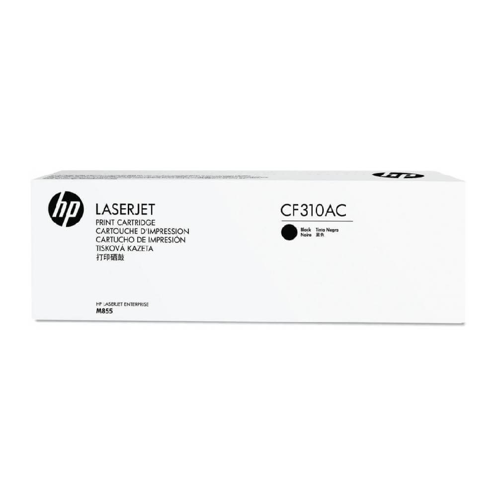 Оригинальный картридж HP №826A CF310AС/ CF310A для HP color LaserJet Enterprise M855, черный, 29000 страниц