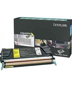 ОРИГИНАЛЬНЫЙ ТОНЕР КАРТРИДЖ LEXMARK RETURN PROGRAM C5240YH  ЖЕЛТЫЙ ДЛЯ C524/ C532/ C534 (5000 СТР.)
