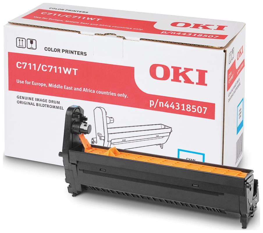 Оригинальный фотобарабан OKI 44318507 голубой 20 000 стр