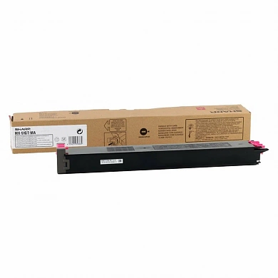 Оригинальный тонер-картридж малиновый Sharp MX-51GTMA  для Sharp MX-4112/5112 (18000стр)