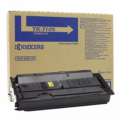 Оригинальный картридж лазерный Kyocera TK-7105/1T02P80NL0  черный 20000 стр