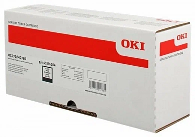 Оригинальный картридж OKI (45396204) для OKI MC770/MC780, Black, (15000 стр.)