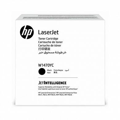 Оригинальный тонер-картридж HP 147YC W1470YC для HP LaserJet Enterprise M610/ M611/ M612/ M634/ M635/ M636, черный, 42 000 страниц