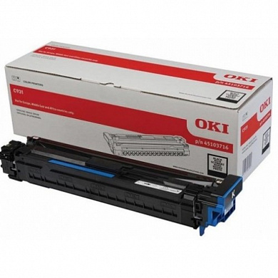 Оригинальный Блок барабана OKI  45103716 черный для OKI C931DN (40000 стр)