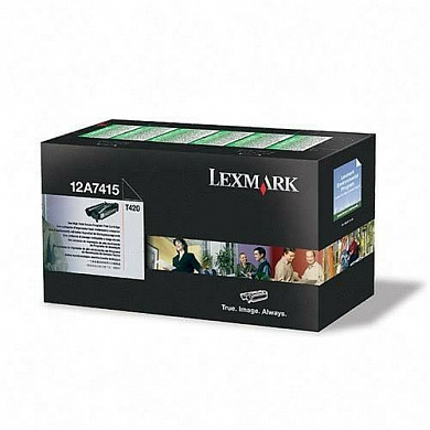 Оригинальный картридж лазерный Lexmark 12A7415 черный 10 000 стр