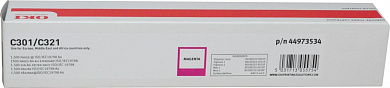 Оригинальный тонер-картридж OKI 44973542/44973534 розовый для OKI C301/321/MC332/342, (1500c.) Magenta