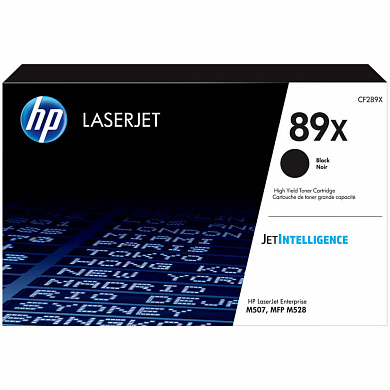 Оригинальный картридж HP CF289X (89X) (черный)
