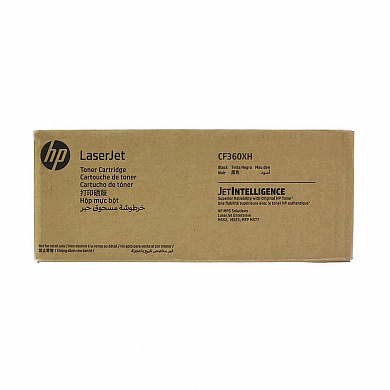 Оригинальный картридж HP 508X CF360XH / CF360X  лазерный черный увеличенной емкости (12500 стр)