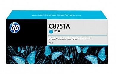 Оригинальный картридж HP C8751A (голубой)