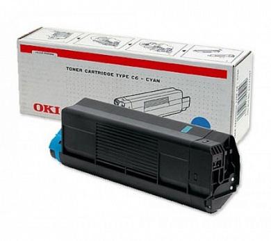 ОРИГИНАЛЬНЫЙ ТОНЕР-КАРТРИДЖ OKI 42804515/42804576 CYAN ДЛЯ C3100 3K