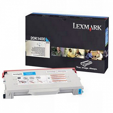 Оригинальный картридж лазерный Lexmark 20K1400  голубой 6 600 стр