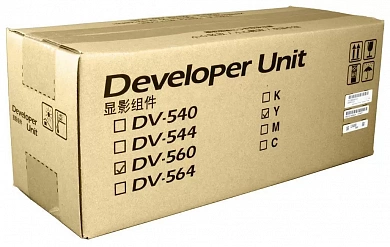 Оригинальный девелопер (блок проявки) Kyocera DV-560Y/302HN93023  желтый 200 000 стр