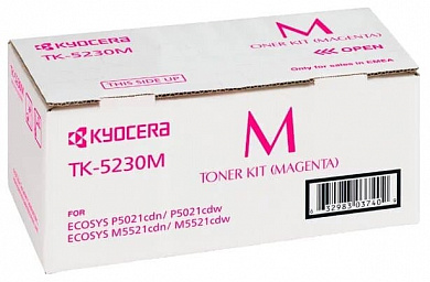 Оригинальный Тонер-картридж Kyocera TK-5230M Magenta