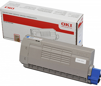 Оригинальный картридж лазерный OKI 44318623 / 43866107 голубой 11500 стр