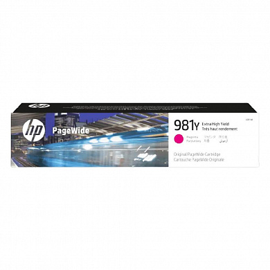 Оригинальный Картридж HP L0R14A (981Y) пурпурный