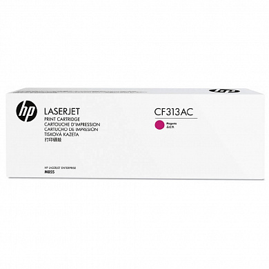 Оригинальный картридж HP №826A CF313AС/ CF313A для HP color LaserJet Enterprise M855, пурпурный, 31500 страниц