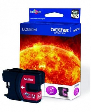Оригинальный картридж BROTHER LC980M (260 стр., пурпурный)
