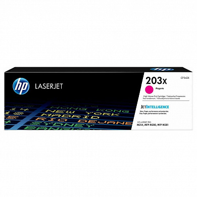 Оригинальный картридж HP CF543X (203X) (2500 стр., Пурпурный)