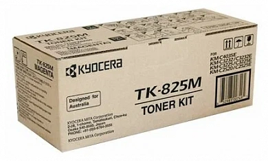 Картридж лазерный Kyocera TK-825M/1T02FZBEU0 пурпурный 7000 стр
