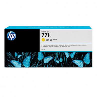Оригинальный картридж HP B6Y10A , (желтый, 771C)