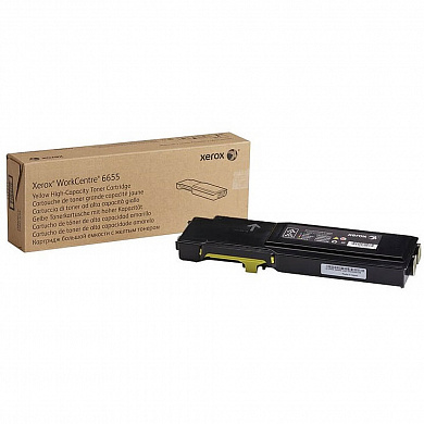 Оригинальный тонер-картридж Xerox 106R02754 (7500 стр., желтый)