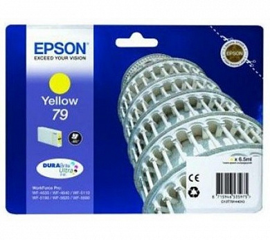 Оригинальный картридж T7914 (C13T79144010) для Epson WF-5110DW/ WF-5620DWF желтый (800 стр.)