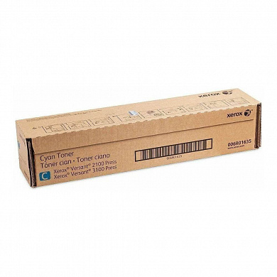 Оригинальный лазерный тонер-картридж Xerox 006R01635 для Xerox Versant 2100/3100/4100, голубой, 25000 страниц