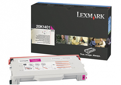 Оригинальный картридж лазерный Lexmark 20K1401 пурпурный 6 600 стр