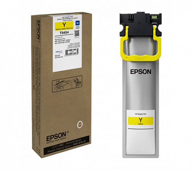 Оригинальный картридж струйный Epson T9454 (C13T945440) желтый 5000 стр