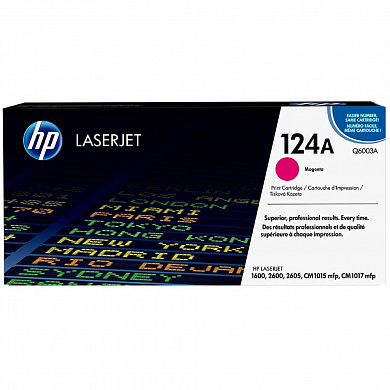 Оригинальный картридж HP Q6003A (2500 стр., пурпурный)