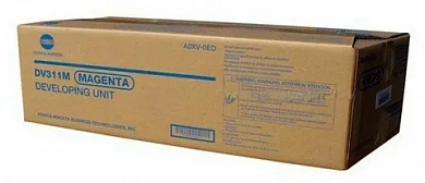 Блок проявки (Девелопер) Konika Minolta  DV-311M [A0XV0ED]  для Konika Minolta bizhub C220/280/360, красный