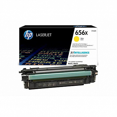 Оригинальный картридж cf462x (656X) (желтый)