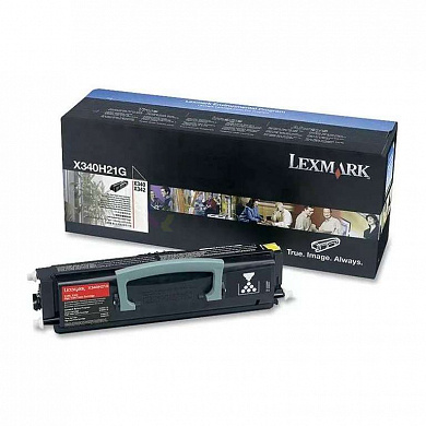 Оригинальный тонер-картридж LEXMARK X340H21G (black)