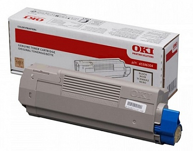 Оригинальный тонер-картридж 45396304 OKI черный  для OKI MC760/770/780 (8K)
