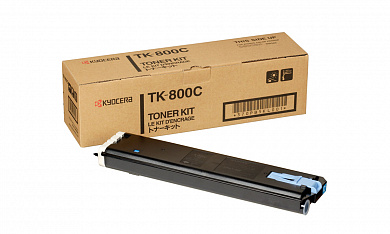 ОРИГИНАЛЬНЫЙ ТОНЕР-КАРТРИДЖ KYOCERA TK-800C (ГОЛУБОЙ, 10000 СТР.) (АРТ. 370PB5KL)
