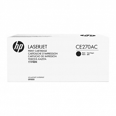 Оригинальный картридж HP CE270AC /CE270A   (650A) (черный)