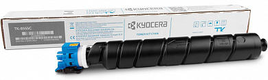 Оригинальный картридж лазерный Kyocera TK-8555C/1T02XCCNL0 голубой 24000 стр