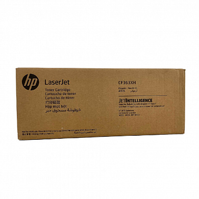 Оригинальный тонер-картридж HP №508X CF363XH/ CF363X для HP Color LaserJet Enterprise M552/ M553/ M577, пурпурный, 9 500 страниц