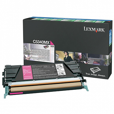 ТОНЕР КАРТРИДЖ LEXMARK C5340MX  КРАСНЫЙ ПОВЫШЕННОГО ОБЪЕМА ДЛЯ C534 (7000 СТР.)