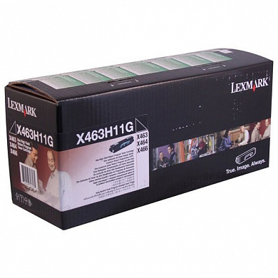 Оригинальный картридж лазерный Lexmark X463H11G черный 9 000 стр